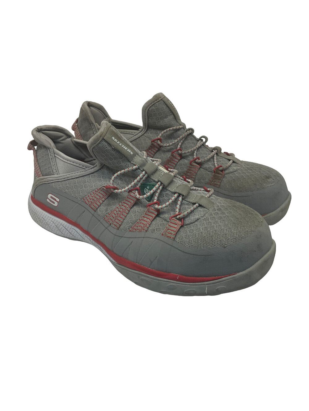 Skechers Women's Aluminum Toe SP Slip Resistant Work Shoes 99996596 Grey 10M